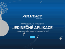 Tablet Screenshot of bluejet.sk