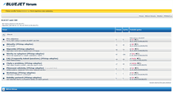 Desktop Screenshot of forum.bluejet.cz